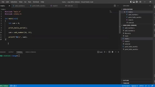 2# C - Static libraries смотреть онлайн