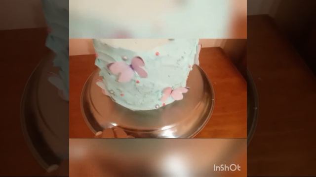Торт с бабочками смотреть онлайн
