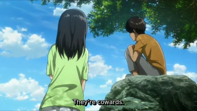 Eren childhood know about outside the wall смотреть онлайн
