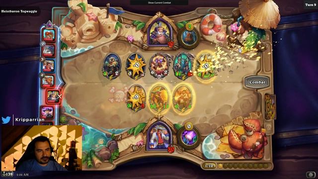 THE PATIENT RENO PLAYER! - Hearthstone Battlegrounds смотреть онлайн