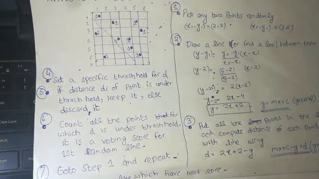 RANSAC Line Detection смотреть онлайн