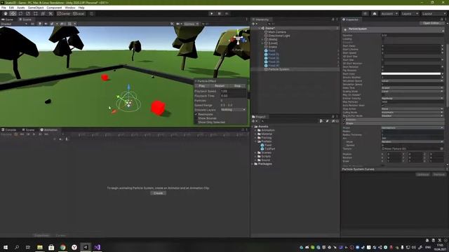 Unity/C# 5 Эффекты, анимация, система частиц смотреть онлайн