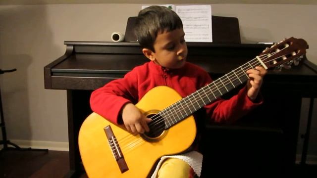 Suzuki Book 1- Song of the wind by Satvik (6 yrs old) смотреть онлайн