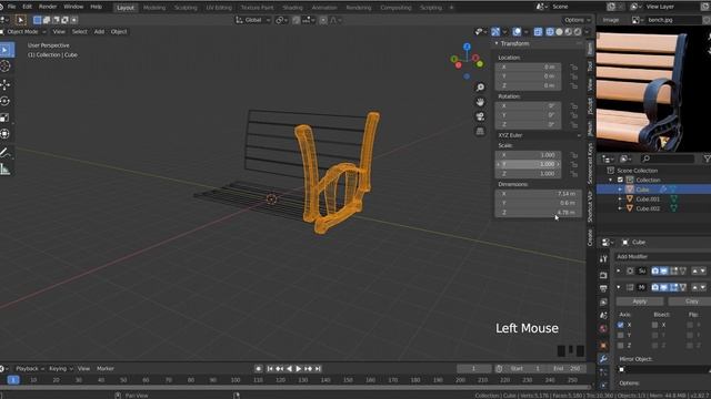 Park Bench | Blender Tutorials | JK Studios смотреть онлайн