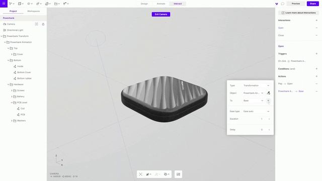 Интерактивная 3D анимация + 2D графика Vectary смотреть онлайн