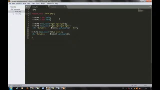 OOP PHP 4 (KONSTRUKTOR) смотреть онлайн