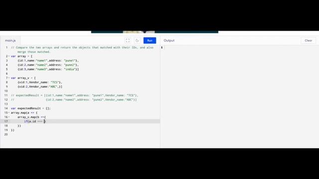 compare array using - ES6-Map | javascript | reactJS | NodeJS | DSA смотреть онлайн