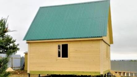 Нет родней и милей баньки жаркой моей! Такая парка, что небу жарко! Удобная, компактная баня в Клину смотреть онлайн