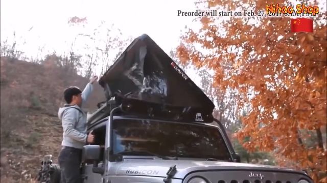 Палатка на крыше АВТО смотреть онлайн