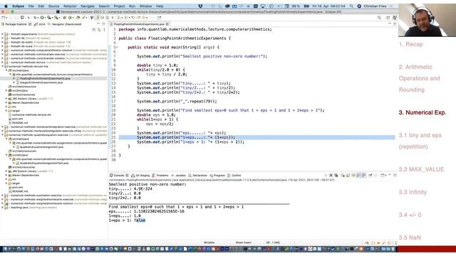 Lecture 2021 Numerical Methods: Session 03: Computer Arithmetic (3): Floating Point Numbers (2) смотреть онлайн