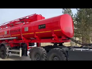 Отгружен седельный тягач КАМАЗ 43118-50 с полуприцепом-цистерной ППЦ-23