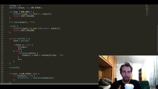 Let's Code: Processing Guitar Tabs in ANSI C смотреть онлайн