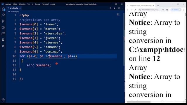 CURSO de PHP 2020 | ? ejemplos con ARRAY смотреть онлайн