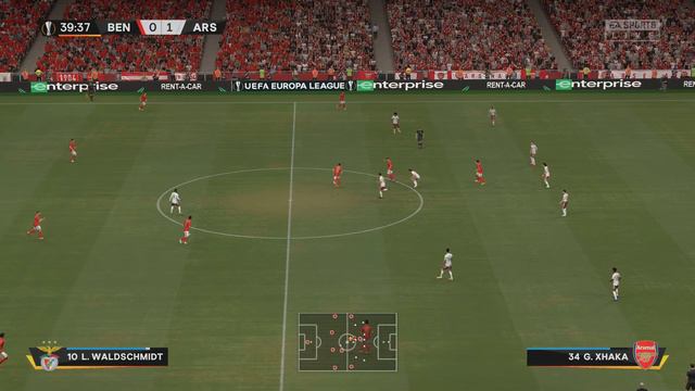 (PS5) FIFA 21 SL BENFICA Vs ARSENAL FC  (4K HDR 60fps) UEFA EUROPA LEAGUE FULL MATCH PREDICTION