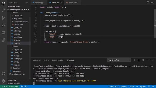 Django Pagination Tutorial смотреть онлайн