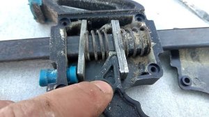 Ремонт быстрозажимной струбцины