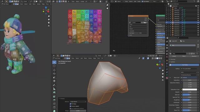 3D Modeling Game Character from Sketch смотреть онлайн