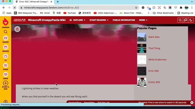 error 422 minecraft смотреть онлайн