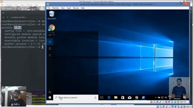 18. Ansible tutorial: control a windows machine from ansible смотреть онлайн