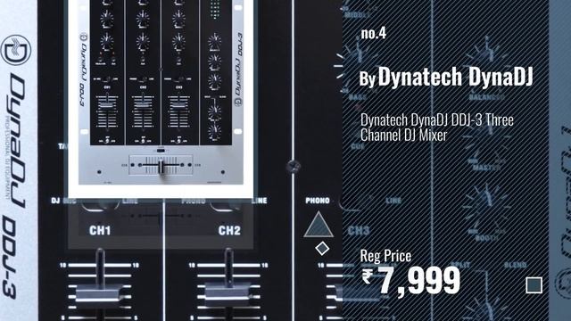 Top 10 Dj Mixer Denon [2018]: Dynatech DynaDJ DDJ-8USB EB Four Channel USB DJ Mixer With Effects смотреть онлайн