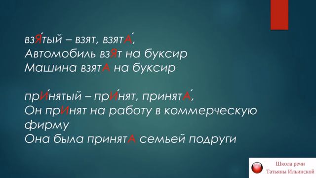 Правильная речь - быстро. Часть 3. смотреть онлайн
