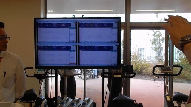 6 beds 12 leads Cardiac Stress System with Central Monitor смотреть онлайн