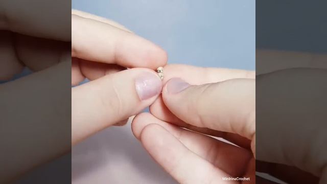 Micro Crochet Bear 0,22 Inch (0,55 Cm)