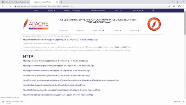 Install .NET for Apache on Windows | Learn .NET for Apache Spark Part 1 смотреть онлайн