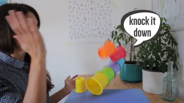 How to use STACKING CUPS for speech and language development
