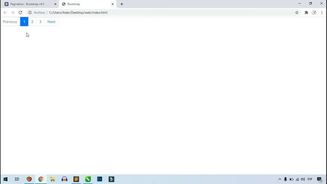 Curso Completo Bootstrap 4 | Components Pagination, Clase 33 смотреть онлайн