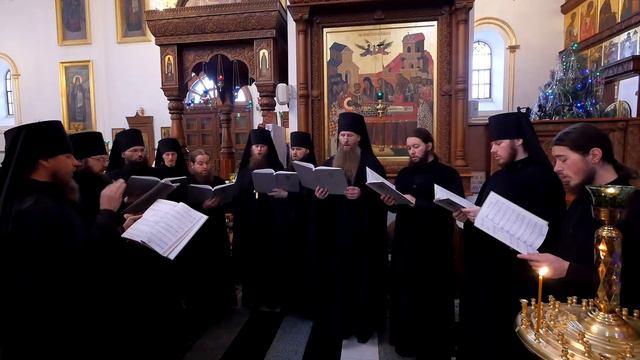 Пречистая Діва Сина породила Ой високо над полями