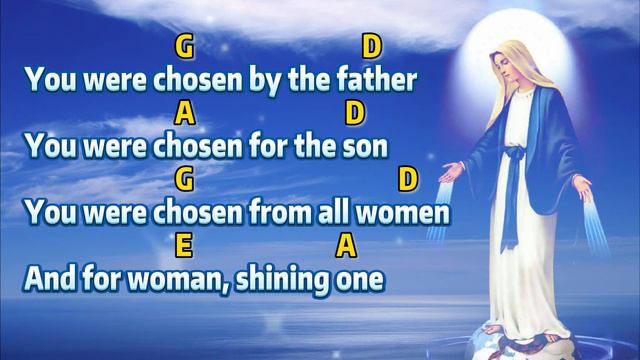 Hail Mary, Gentle Woman cover | Lyrics & Chords | Marian Song смотреть онлайн