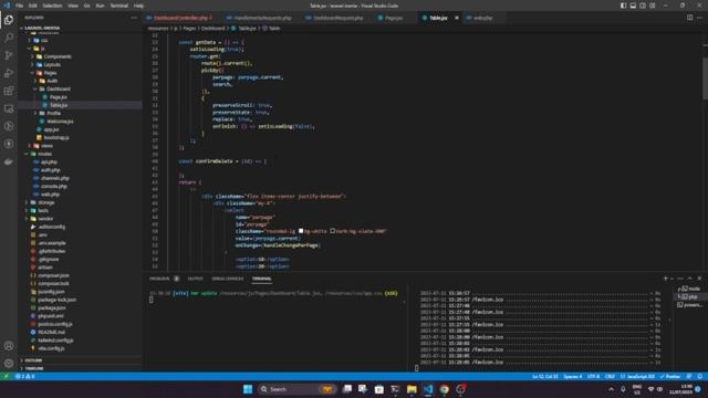 Laravel Inertia React Datatable | Delete Data смотреть онлайн