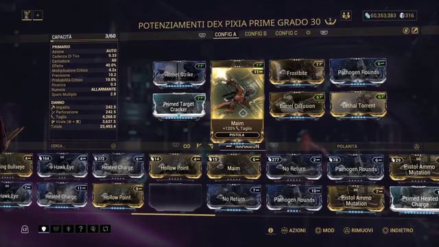 Warframe ITA: Build Titania Prime DPS! Fata della morte! смотреть онлайн