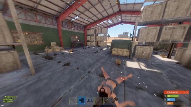 Все радости Игры Rust, за один вечер. Как выживать если кругом Китайцы. Раст Рейд. Rust Raid. смотреть онлайн