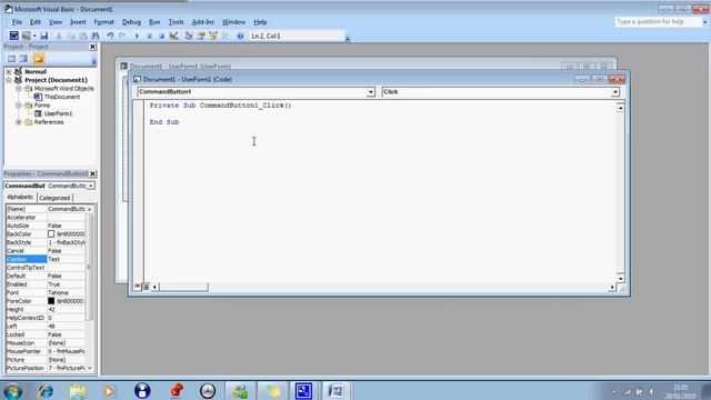 visual basic in word смотреть онлайн