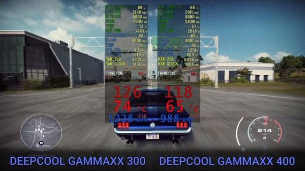 DEEPCOOL GAMMAXX 300 vs 400 (i7-10700 4.6)