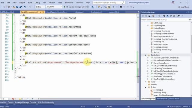 Online Diagnostic System Part 16-A All Doctors and All Labs ASP NET MVC C# C Sharp смотреть онлайн