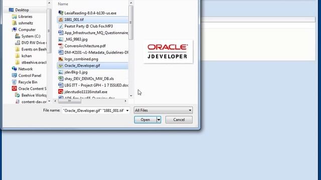 Content/File Management with Oracle ADF and Oracle WebCenter смотреть онлайн