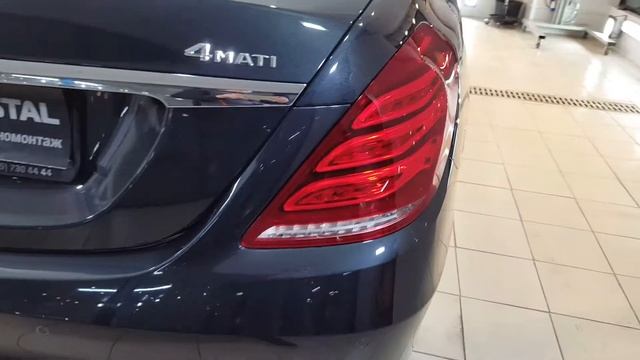 Детейлинг центр White Crystal, Москва. Ceramic Pro. Mercedes 222 - перед сдачей заказчику смотреть онлайн