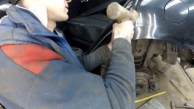 Кузовной ремонт. Покраска авто. Могилёв. Тойота Аурис. смотреть онлайн