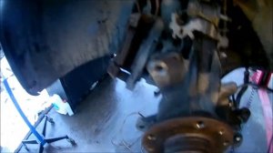 Renault Megane 3 замена ступичного подшипника //hub bearing replacement