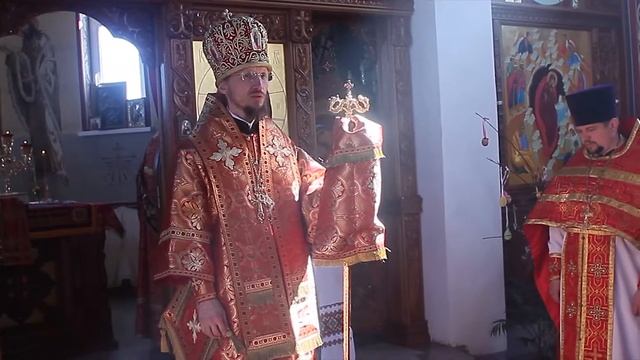 14.04.2018 Литургия в храме в честь Рождества Христова деревни Алесино смотреть онлайн