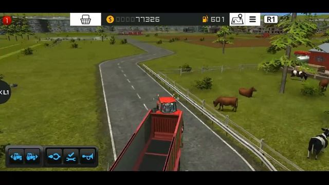 Case IH Magnum 380 in Action in Farming Simulator 16 | FS 16 timelapse смотреть онлайн