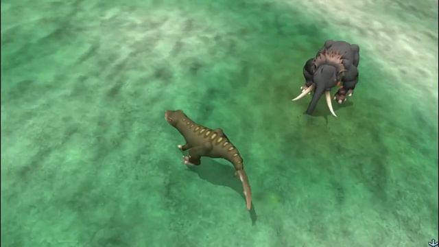 Zhuchengtyrannus vs Columbian Mammoth | Dino vs Cenozoic [S2E5] | SPORE смотреть онлайн