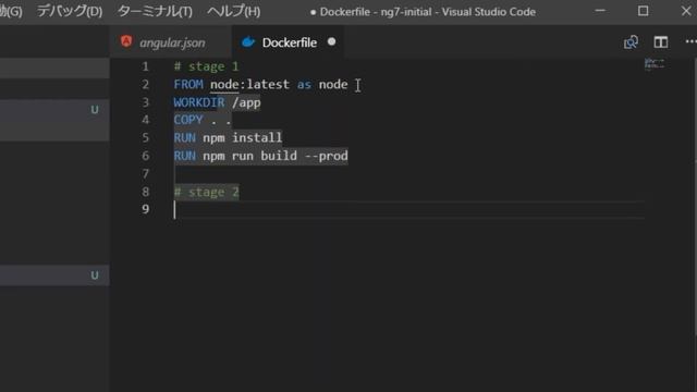 Docker用VS Code拡張機能　Angular7のコンテナ化 смотреть онлайн