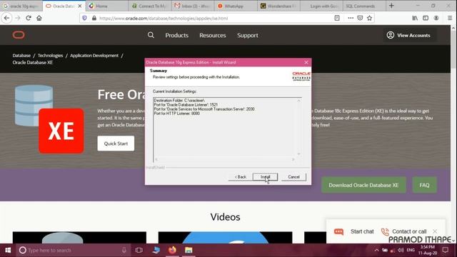 install oracle database 10g | Install oracle 10g | SQL oracle 10g смотреть онлайн