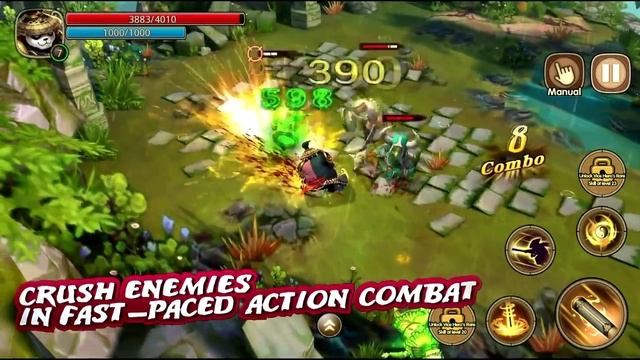 Анонс игры Taichi Panda Heroes для мобильных устройств смотреть онлайн