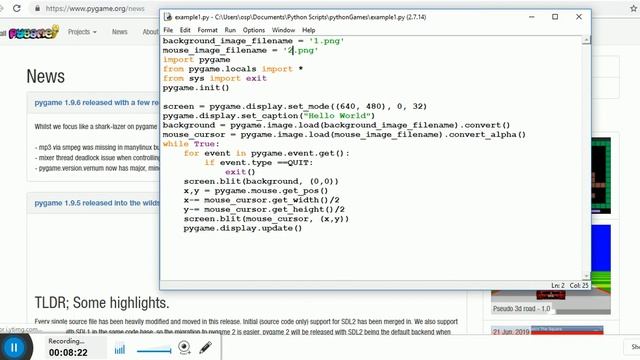 Python Game Programming | Complete Introduction to Game Programming using PyGame and Python смотреть онлайн