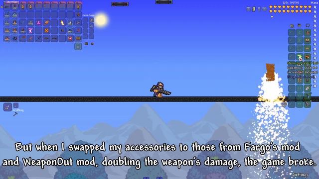 NEGATIVE 1 BILLION Damage (dps) in Terraria?! Terraria mods tmodloader смотреть онлайн